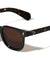 Frontal Up Arrow Stud Retro Square Wholesale Sunglasses