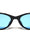 Two Bracket Hinge Accent Fashion Oval Cat Eye Wholesale Sunglasses
