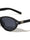 Two Bracket Hinge Accent Fashion Oval Cat Eye Wholesale Sunglasses