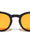 Rectangle Stud Accent Retro Round Wholesale Sunglasses