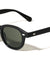 Rectangle Stud Accent Retro Round Wholesale Sunglasses