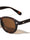 Rectangle Stud Accent Retro Round Wholesale Sunglasses