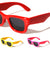 Two Dot Stud Accent Inflated Square Wholesale Sunglasses