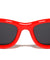 Two Dot Stud Accent Inflated Square Wholesale Sunglasses