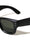 Two Dot Stud Accent Inflated Square Wholesale Sunglasses