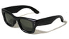 Two Dot Stud Accent Inflated Square Wholesale Sunglasses