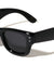 Two Dot Stud Accent Inflated Square Wholesale Sunglasses
