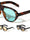 Solid Frame Oval Aviators Wholesale Sunglasses