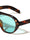 Solid Frame Oval Aviators Wholesale Sunglasses