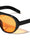 Solid Frame Oval Aviators Wholesale Sunglasses