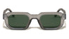 Thick Retro Fashion Rectangle Geometric Wholesale Sunglasses