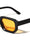 Thick Retro Fashion Rectangle Geometric Wholesale Sunglasses