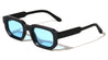 Thick Retro Fashion Rectangle Geometric Wholesale Sunglasses