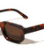Thick Retro Fashion Rectangle Geometric Wholesale Sunglasses