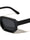 Thick Retro Fashion Rectangle Geometric Wholesale Sunglasses