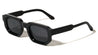 Thick Retro Fashion Rectangle Geometric Wholesale Sunglasses