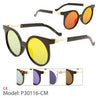 Retro Color Mirror Wholesale Bulk Sunglasses