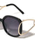 Crystal Color Extended Oval Temple Butterfly Wholesale Bulk Sunglasses