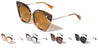 Combination Oversized Cat Eye Fashion Wholesale Sunglasses