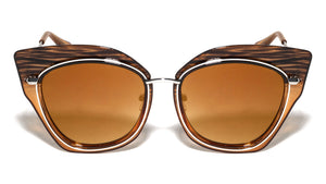 Combination Oversized Cat Eye Fashion Wholesale Sunglasses