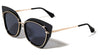 Combination Oversized Cat Eye Fashion Wholesale Sunglasses
