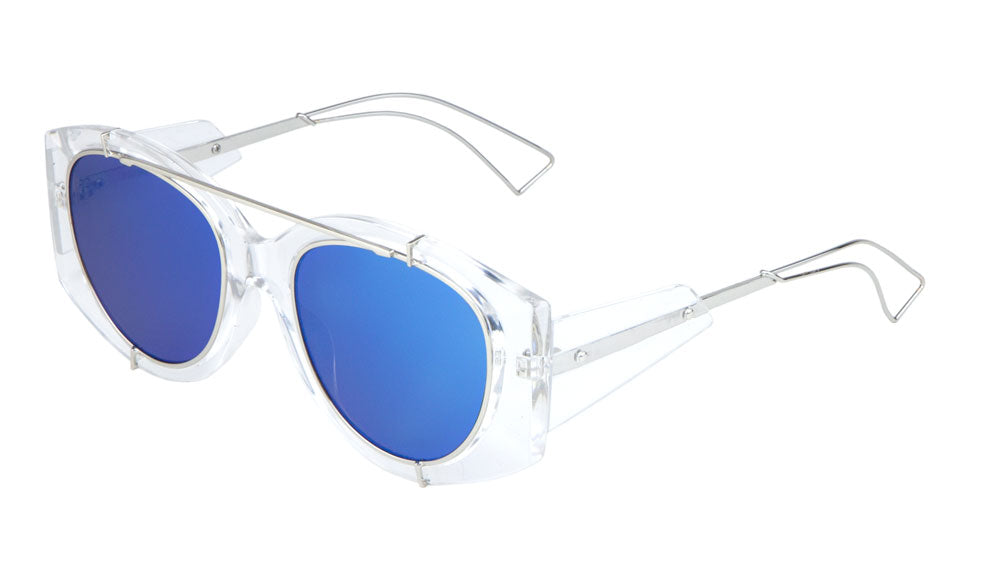 Crystal Color Mirror Wholesale Bulk Sunglasses