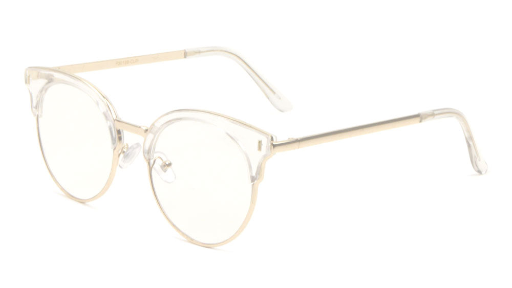 Retro Combination Clear Lens Wholesale Glasses