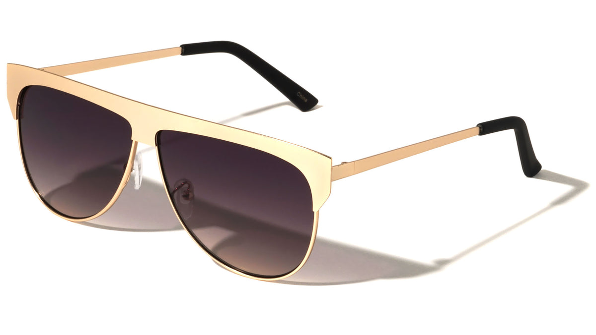 Flat Top Cat Eye Sunglasses Wholesale