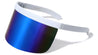 Shield Visor Color Mirror Sunglasses Wholesale