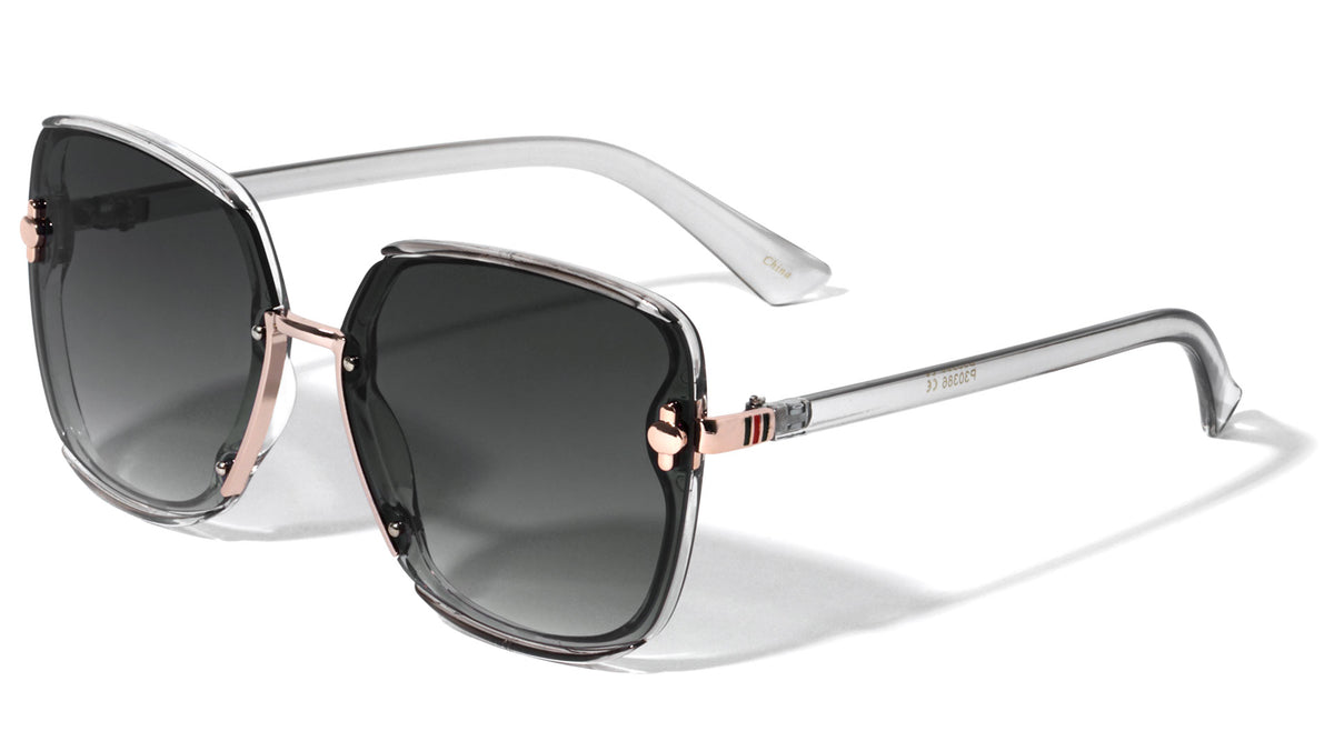 Squared Butterfly Wholesale Sunglasses
