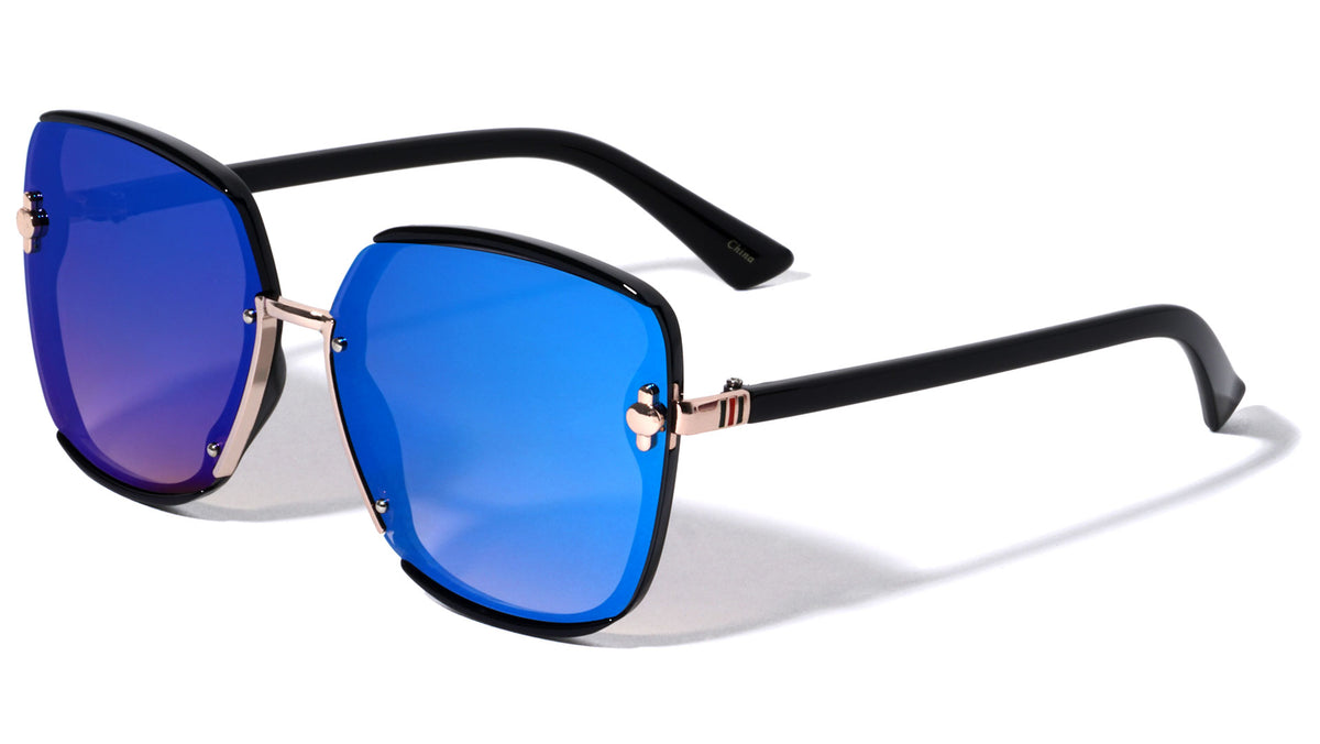 Squared Butterfly Wholesale Sunglasses