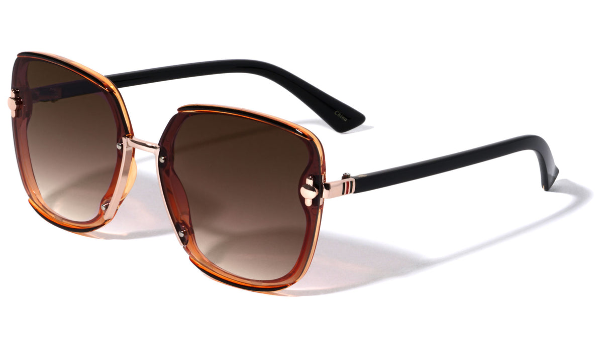 Squared Butterfly Wholesale Sunglasses