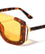 Rimless One Piece Shield Lens Rectangle Fashion Wholesale Sunglasses