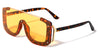 Rimless One Piece Shield Lens Rectangle Fashion Wholesale Sunglasses