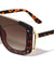 Rimless One Piece Shield Lens Rectangle Fashion Wholesale Sunglasses