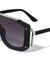 Rimless One Piece Shield Lens Rectangle Fashion Wholesale Sunglasses