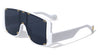 Studded Oversized Three Piece Lens Wholesale Sunglasses