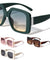 Diamond Pattern Temple Butterfly Wholesale Sunglasses