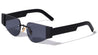 Rimless Cat Eye Geometric Frame Wholesale Sunglasses