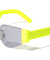 Rimless Cat Eye Geometric Frame Wholesale Sunglasses