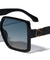 Oversized Squared Butterfly Fashion Wholesale Sunglasses