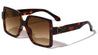 Oversized Squared Butterfly Fashion Wholesale Sunglasses