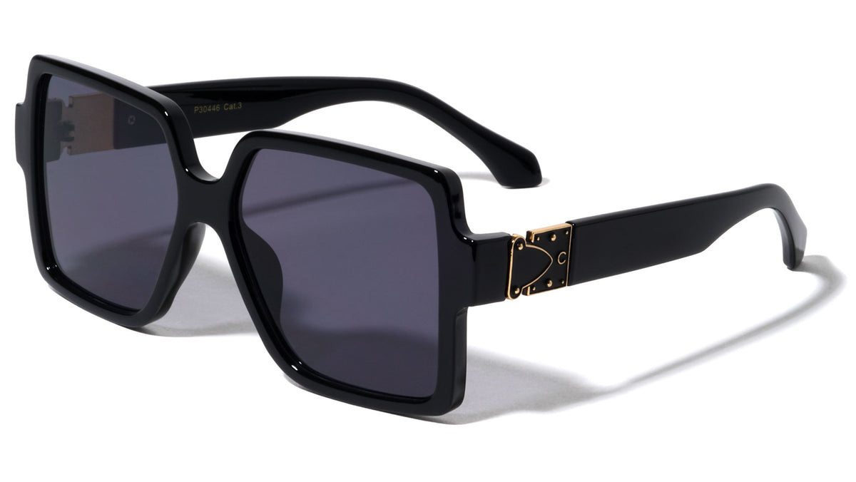 Oversized Squared Butterfly Fashion Wholesale Sunglasses