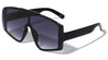 Oversized Semi-Rimless Butterfly Wholesale Sunglasses
