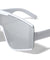 Oversized Semi-Rimless Butterfly Wholesale Sunglasses