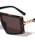 Flat Top Chain Temple Wholesale Sunglasses
