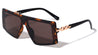 Flat Top Chain Temple Wholesale Sunglasses