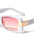 Small Oval Buckle Hinge Design Wholesale Sunglasses