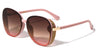 Side Glitter Shield Butterfly Fashion Wholesale Sunglasses