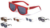 Flat Top Cut Out Hinge Fashion Wholesale Sunglasses